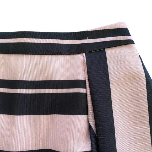 Halston Heritage Women's Hi-lo Printed Structured Skirt sz 2 - Picture 13 of 14